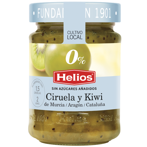Mermelada 0% de Ciruela-Kiwi