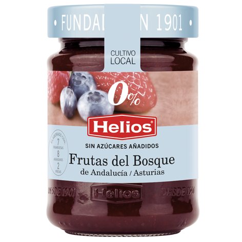 Mermelada 0% de Frutas del Bosque
