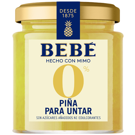 Untable 0% de Piña Bebé 230g