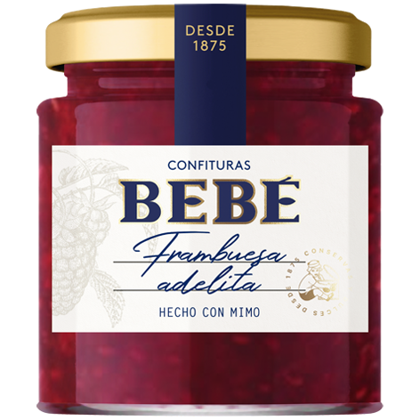 Confitura de Frambuesa Bebé 280g