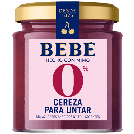 Untable 0% de Cereza Bebé 230g