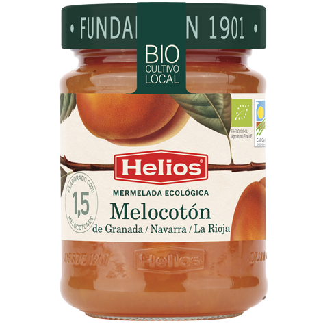 Mermelada extra de Melocotón Ecológica