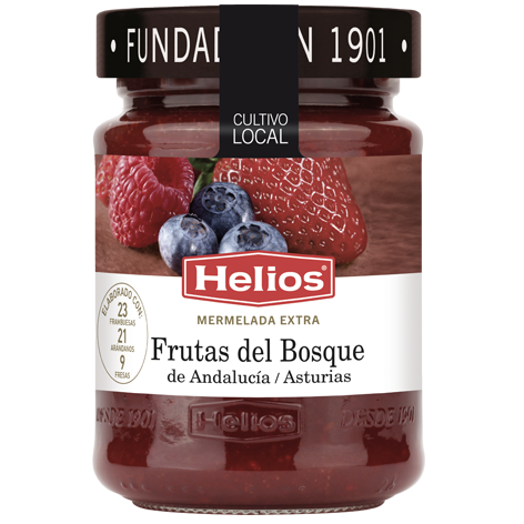 Mermelada Extra de Frutas del Bosque 340g