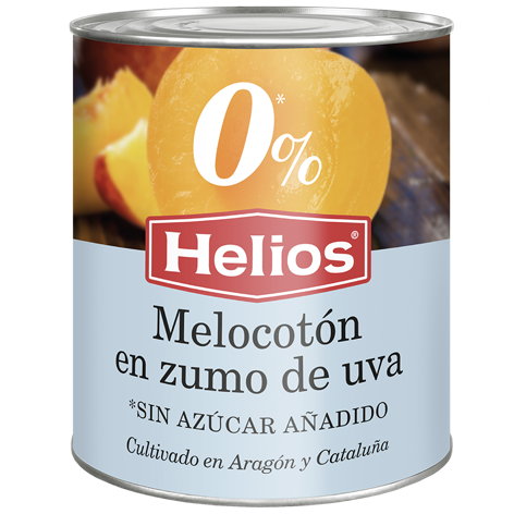 Melocotón en Zumo de Uva 840g