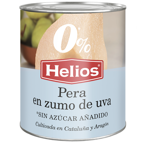 Pera en Zumo de Uva 840g