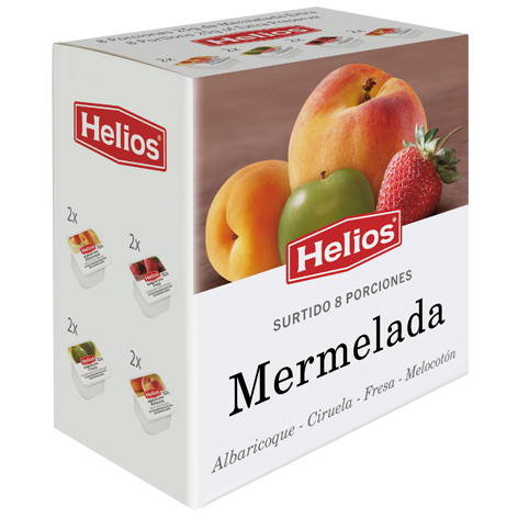 Caja Porc. Merm. Surtidas Helios 8X25G