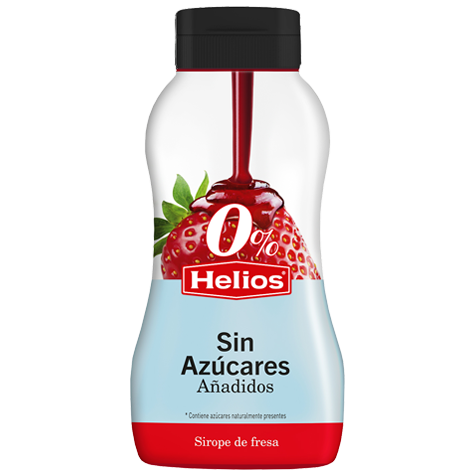 Sirope de Fresa 0%  Azúcares Añadidos 270g.